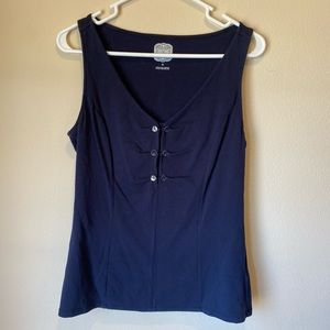Tommy Hilfiger Blue Sleeveless Top- M